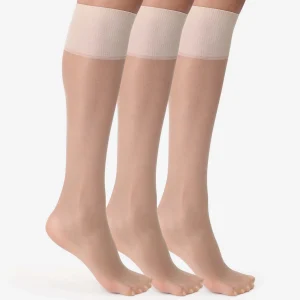 Pack de 3 medias transparentes capri Beauty Resist 20D