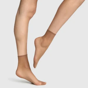 Lote de 2 calcetines de media color gacela iridiscentes Sublim 14D