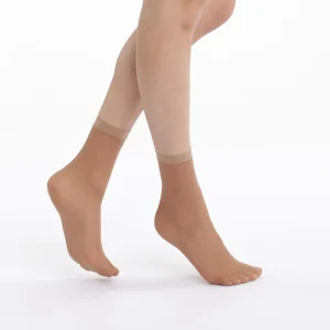 Pack de 4 cacetines medias de ante EcoDIM semi-opacas 30D