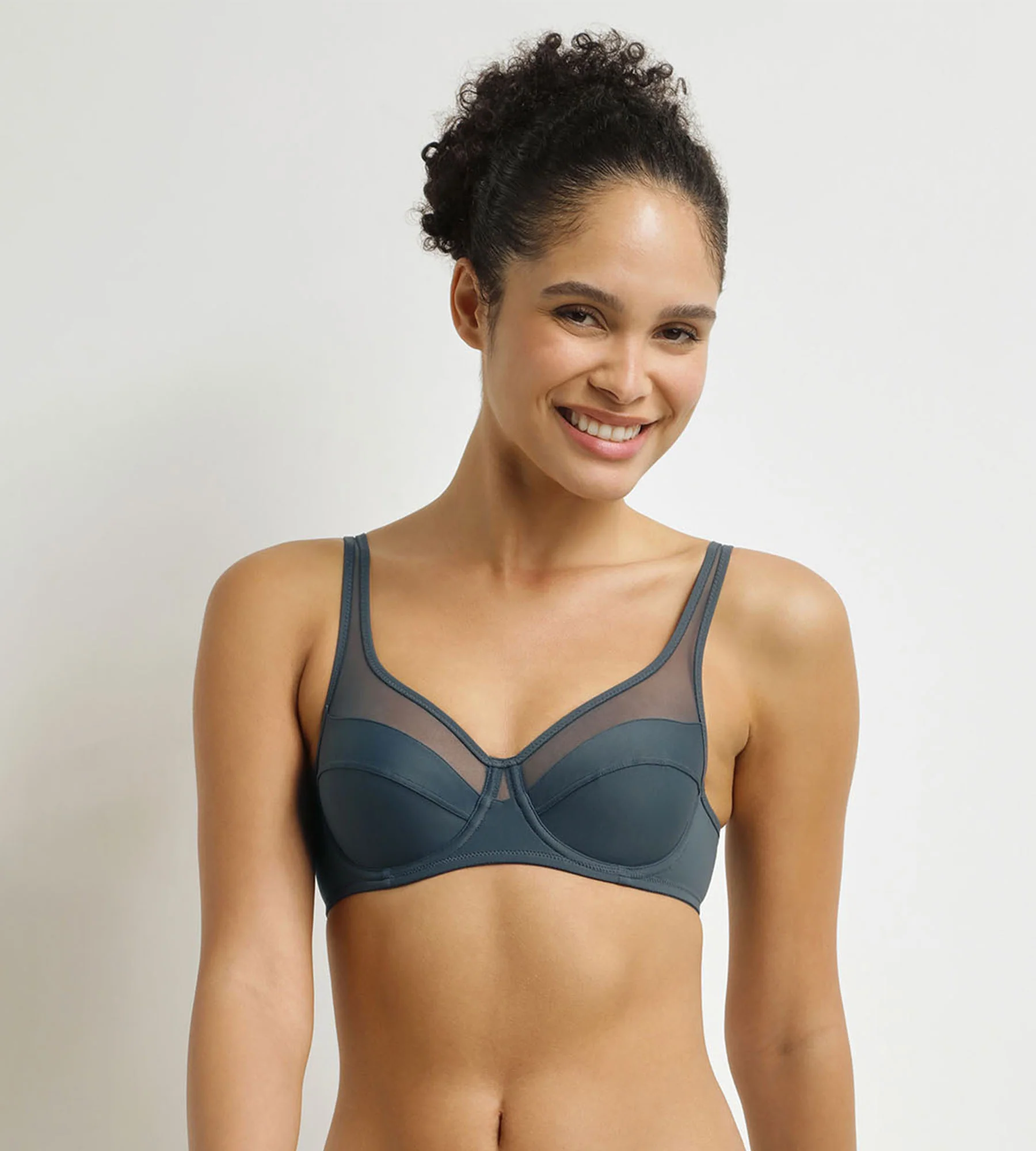 Sujetador con aros y push-on Generous Fir Green