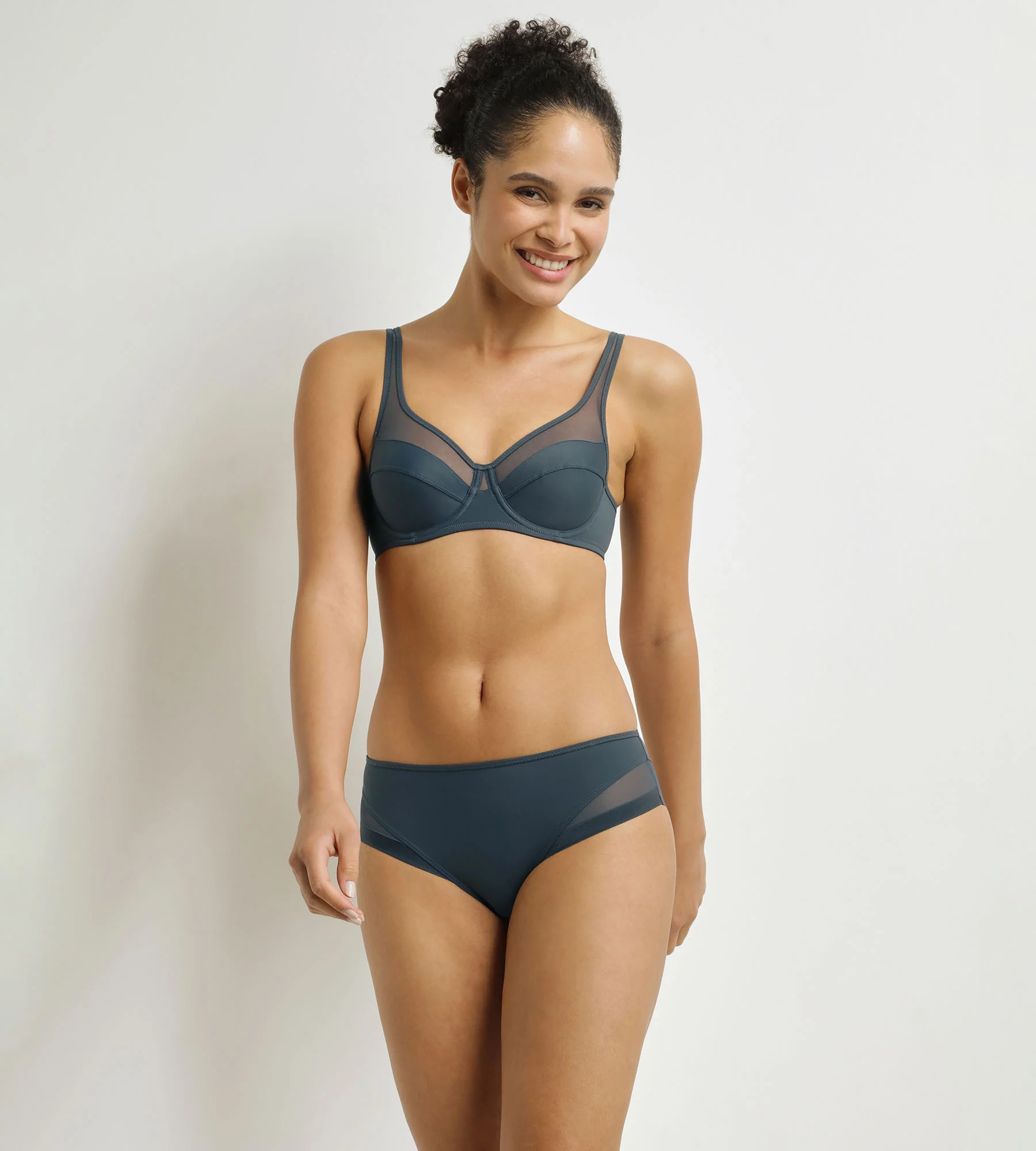 Sujetador con aros y push-on Generous Fir Green - Imagen 3