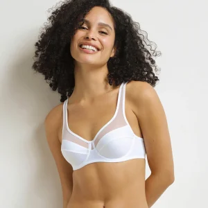 Sujetador de gran capacidad con aros blanco Generous Dim