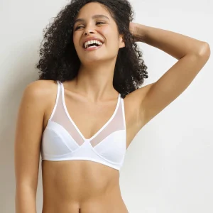 Sujetador de gran capacidad sin aros blanco Generous Dim