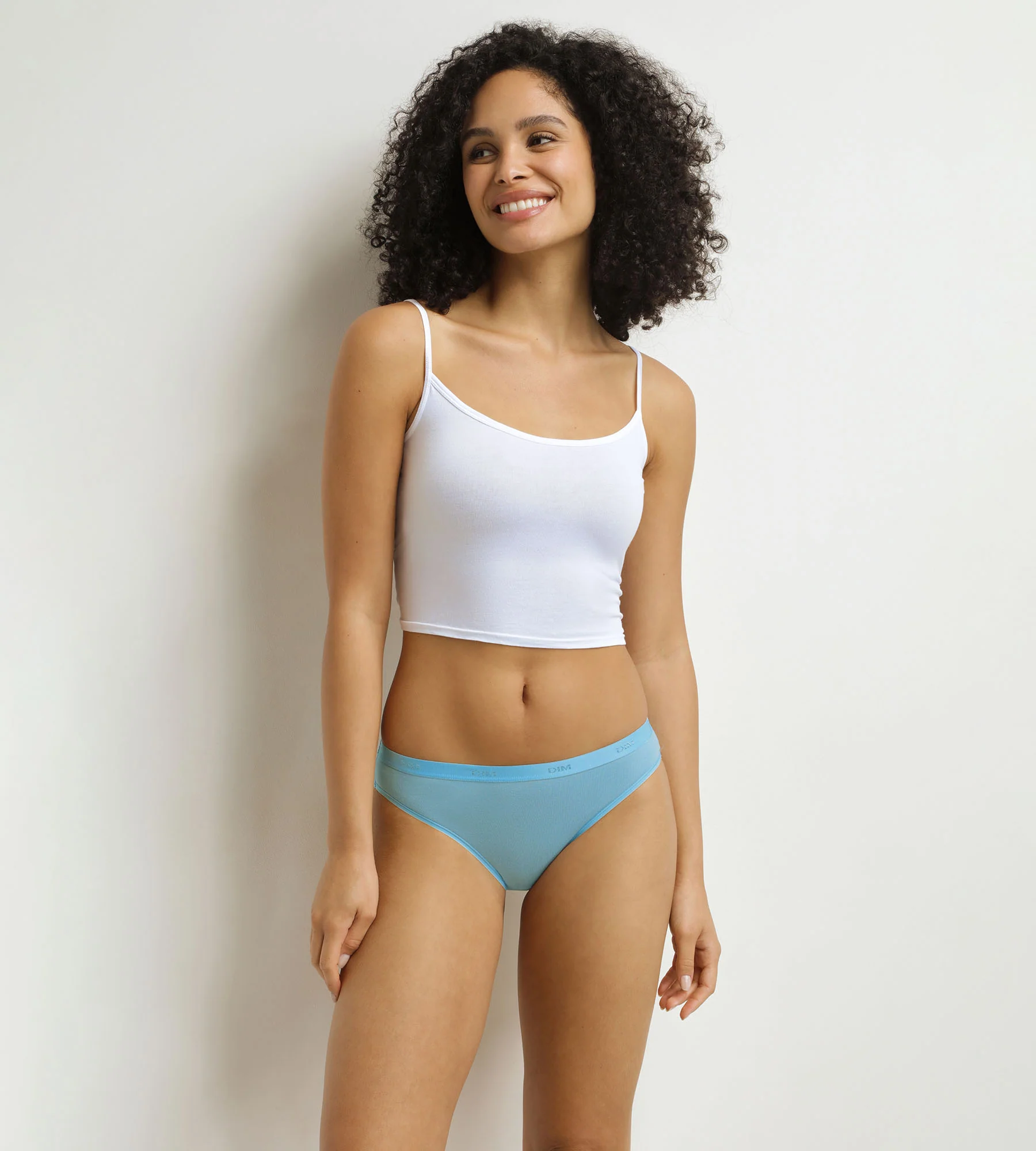 Pack de 3 slips de mujer azul, morado y gris Les Pockets Ecodim - Imagen 3