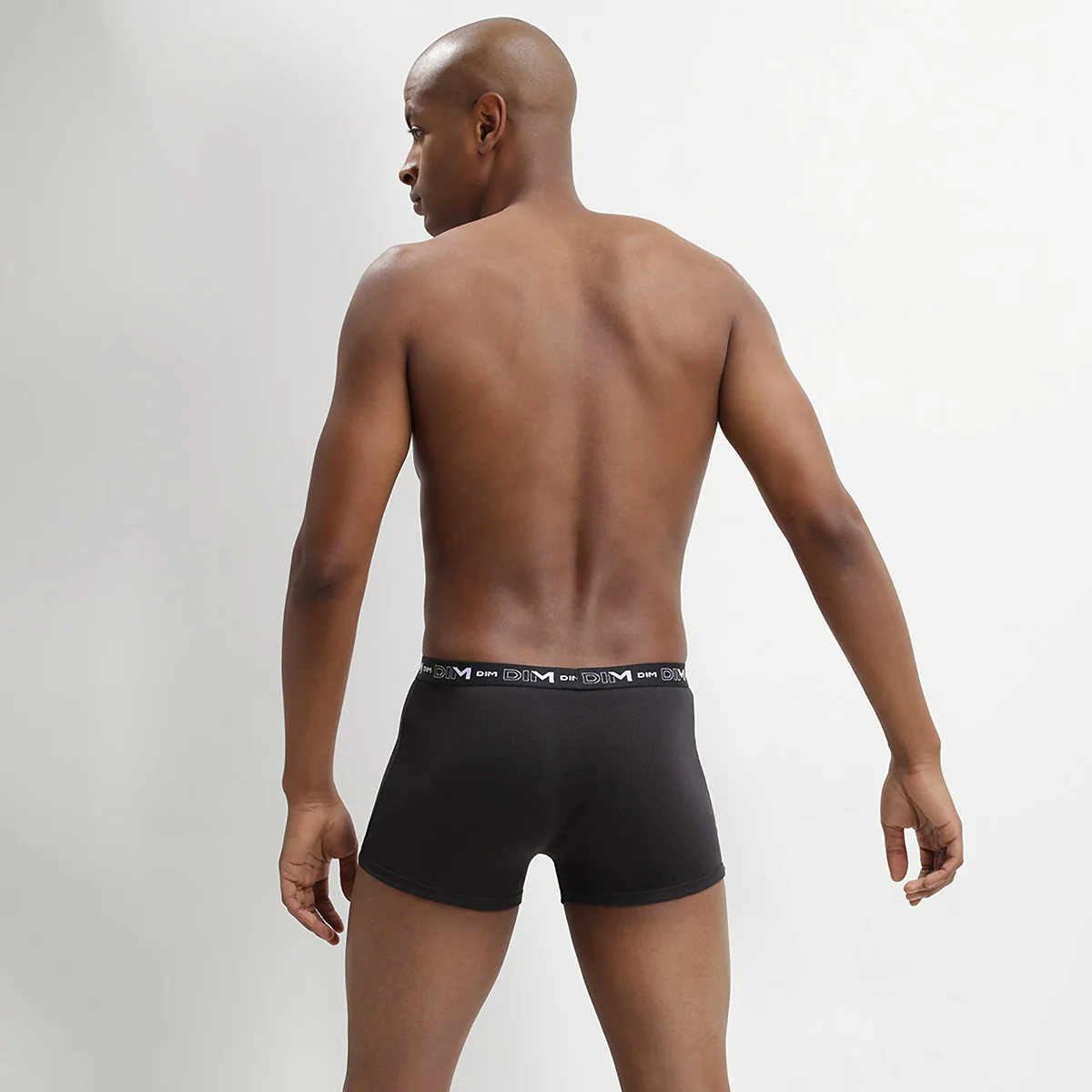 Pack de 3 bóxers negros para hombre de algodón elástico - Imagen 2