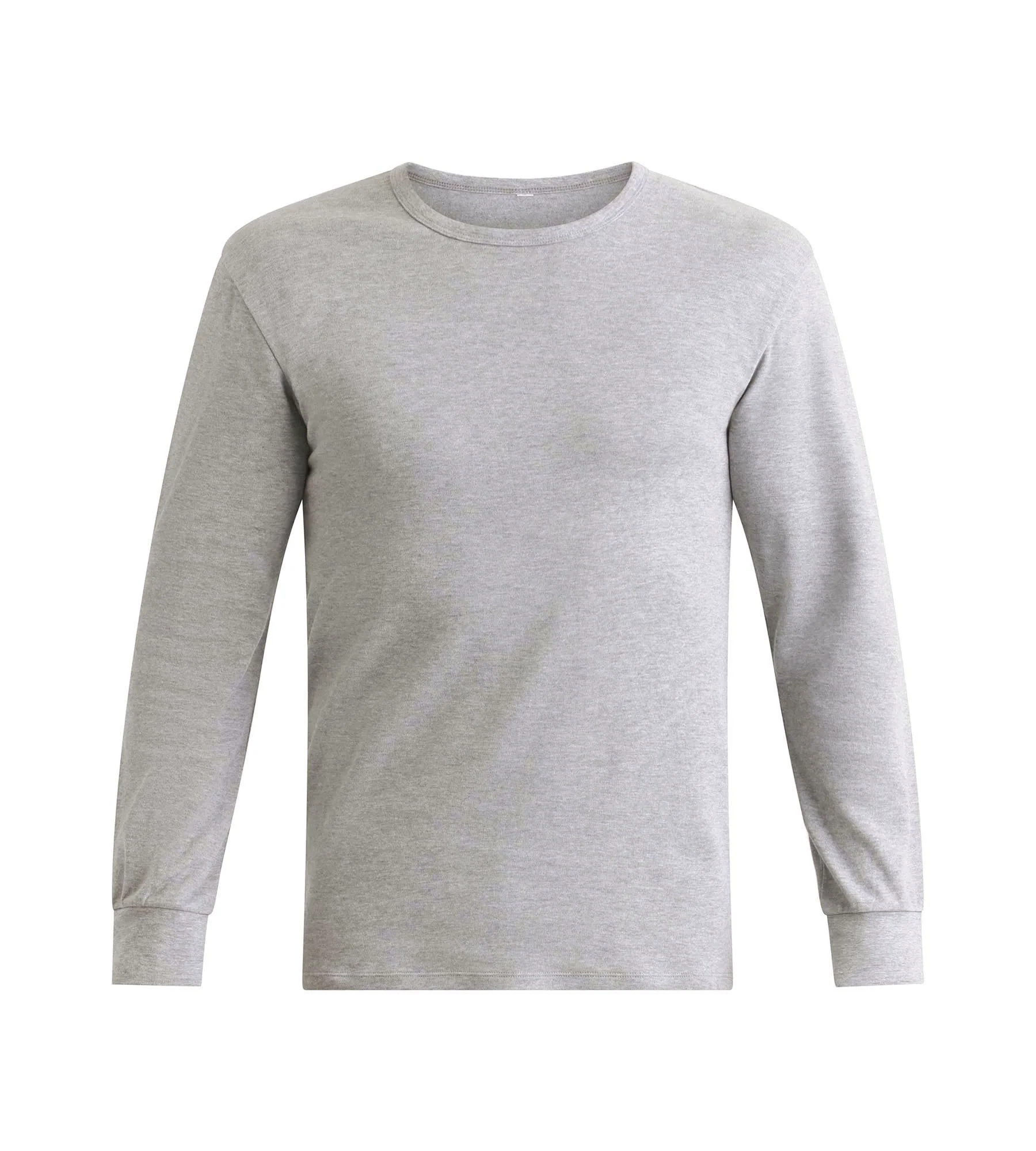 Camiseta de hombre Dim Thermal de algodón gris jaspeado - Imagen 3