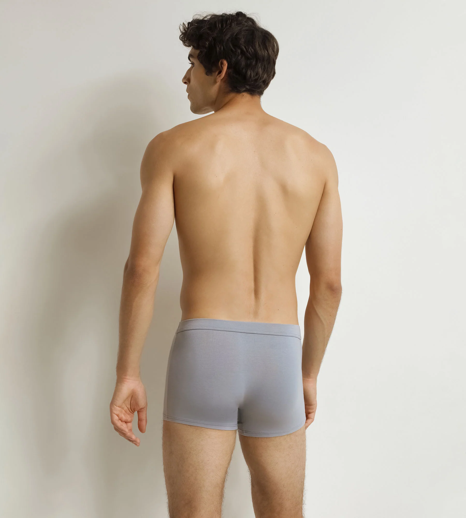 Boxer de hombre Classic Cotton Gris - Imagen 2