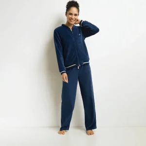 Conjunto de pantalón de pijama para mujer Midnight Blue Dim