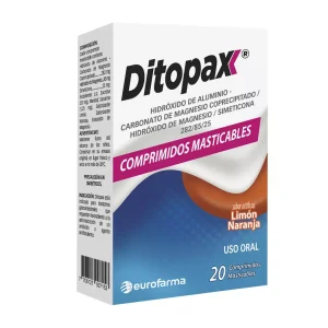 Ditopax 20 Comprimidos Maticables