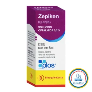 Zepiken Solución Oftálmica 0,2% Producto Cenabast