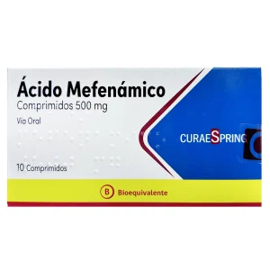 Ácido Mefenámico Comprimidos 500mg