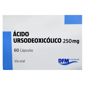 Ácido Ursodeoxicolico Cápsulas 250mg