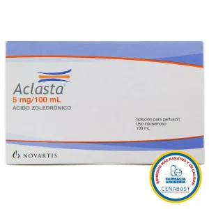 Aclasta Solución para Perfusión 5mg/100ml Producto Cenabast