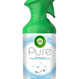 AirWick Aromatizante Aerosol Soft Cotton 250 cc