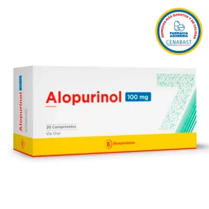 Alopurinol Comprimidos 100mg Producto Cenabast