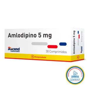 Amlodipino Comprimidos 5mg Producto Cenabast