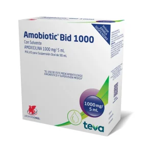 Amobiotic Bid Suspensión Oral 1000mg/5ml