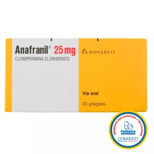 Anafranil 25mg Grageas Producto Cenabast