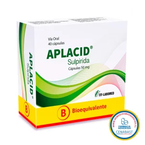 Aplacid Cápsulas 50mg Producto Cenabast