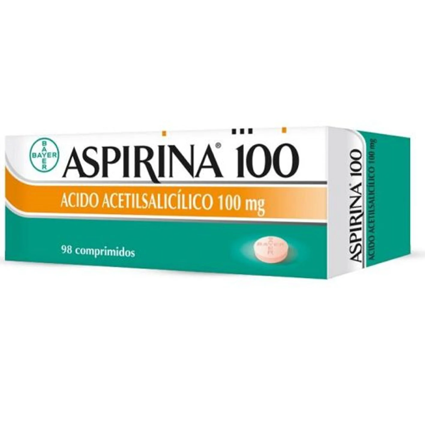 Aspirina Comprimidos 100mg - Imagen 2