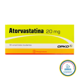 Atorvastatina Comprimidos Recubiertos 20mg Producto Cenabast