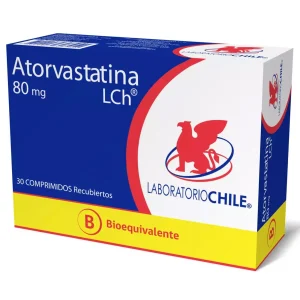 Atorvastatina Comprimidos Recubiertos 80mg