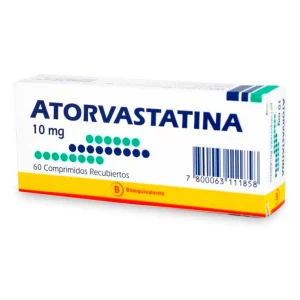Atorvastatina Comprimidos recubiertos 10mg
