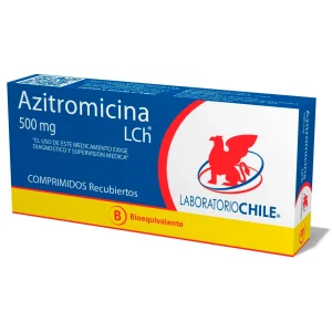Azitromicina 500mg - 3 Comprimidos Recubiertos