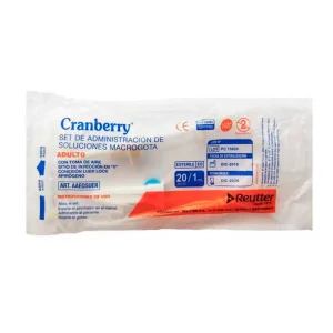 Bajada de Suero Macrogota 20/ml