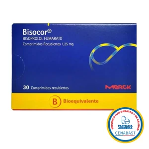 Bisocor Comprimidos Recubiertos 1,25mg Producto Cenabast
