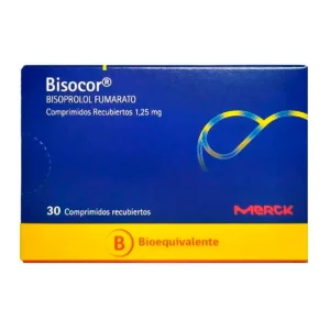 Bisocor Comprimidos Recubiertos 1,25mg