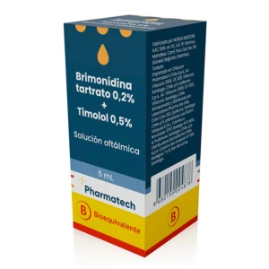 Brimonidina y Timolol Solución Oftálmica