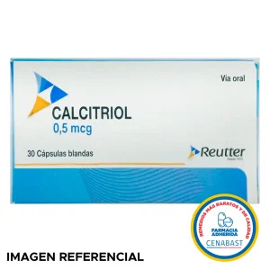 Calcitriol Cápsulas Blandas 0,5mg Producto Cenabast
