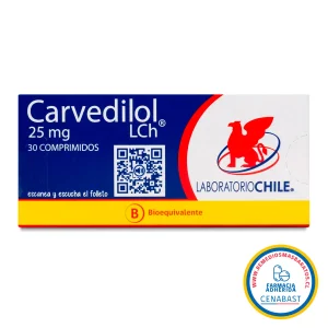 Carvedilol Comprimidos 25mg Producto Cenabast