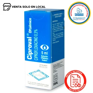 Ciproval Solución Oftálmica Producto Cenabast