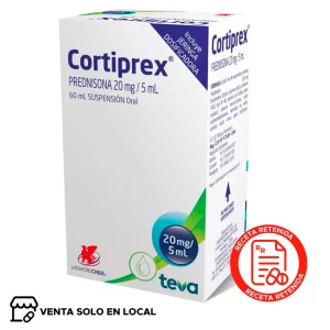 Cortiprex Suspensión Oral 20mg/5ml (disponible solo para venta presencial)