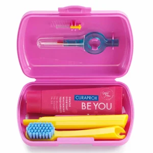 Curaprox Set Viaje Rosado