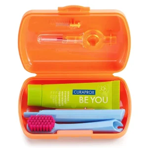 Curaprox Set Viaje Naranjo