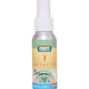 Dejapoo Eliminador de malos olores para el auto Bambú Té verde 60 ml