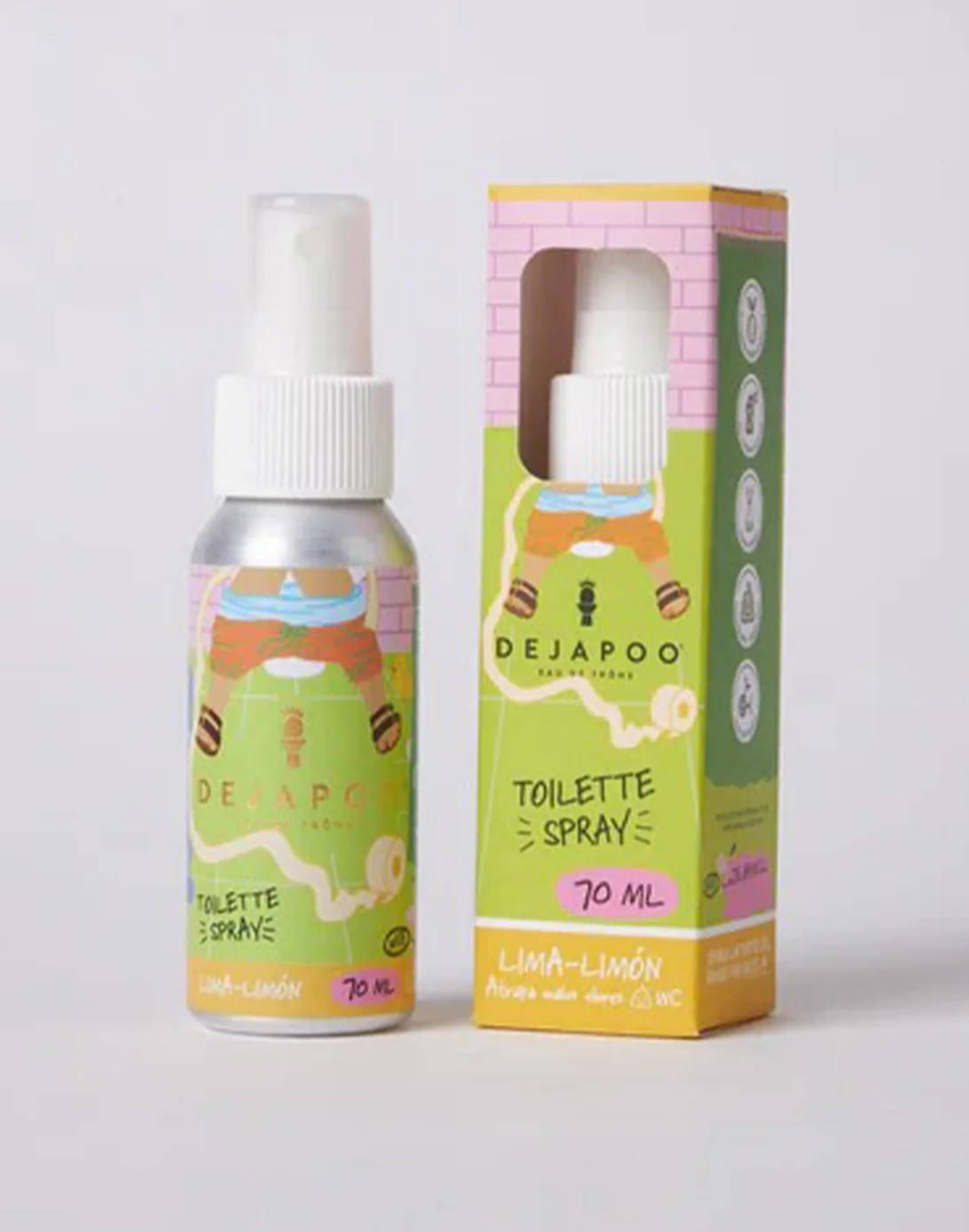 Dejapoo Neutralizador olores WC - Lima Limón 50 ml - Imagen 2