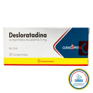 Desloratadina Comprimidos Recubiertos 5mg Producto Cenabast
