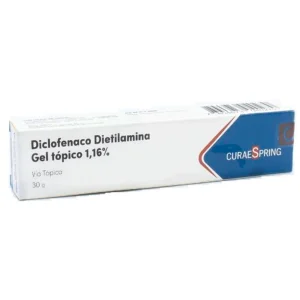 Diclofenaco Gel tópico 1,16%