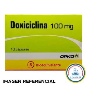 Doxiciclina Cápsulas 100mg Producto Cenabast