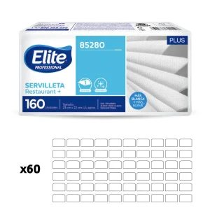 Elite Servilleta Restaurant Cóctel 60 x 160 unid