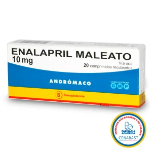 Enalapril Comprimidos Recubiertos 10mg Producto Cenabast