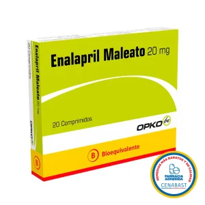 Enalapril Comprimidos 20mg Producto Cenabast