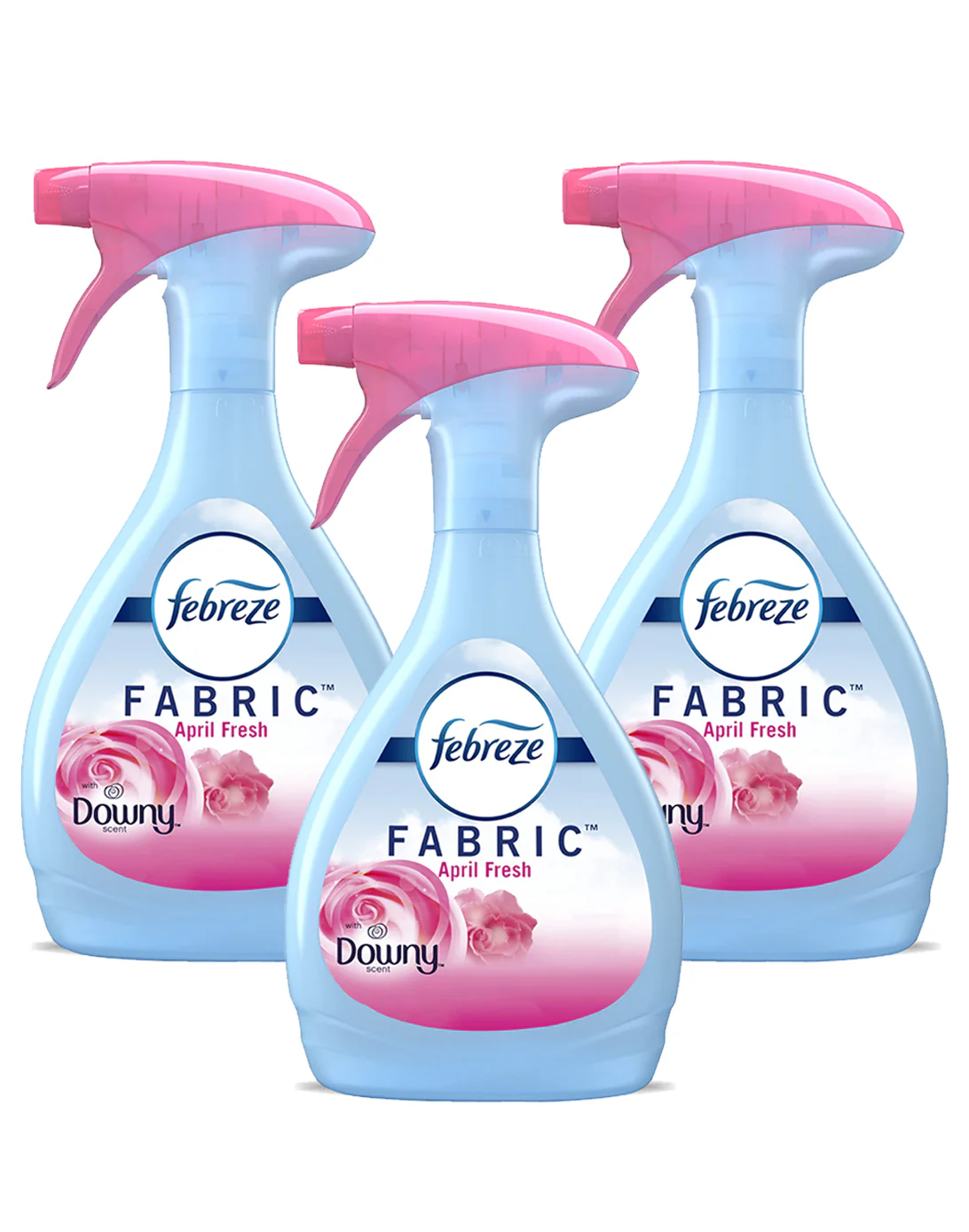 Febreze Aromatizante de telas Downy 3 x 438 ml
