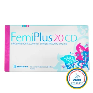 FemiPlus 20 CD Comprimidos Recubiertos Producto Cenabast