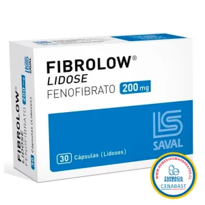 Fibrolow Cápsulas 200mg Producto Cenabast