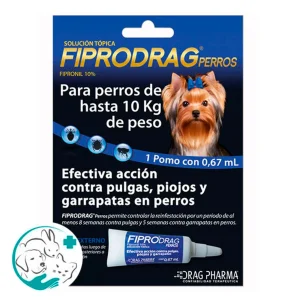 Fiprodrag Perro Pipeta hasta 10kg